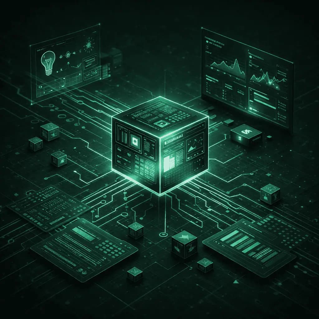 Digital innovation strategy and MVP illustration