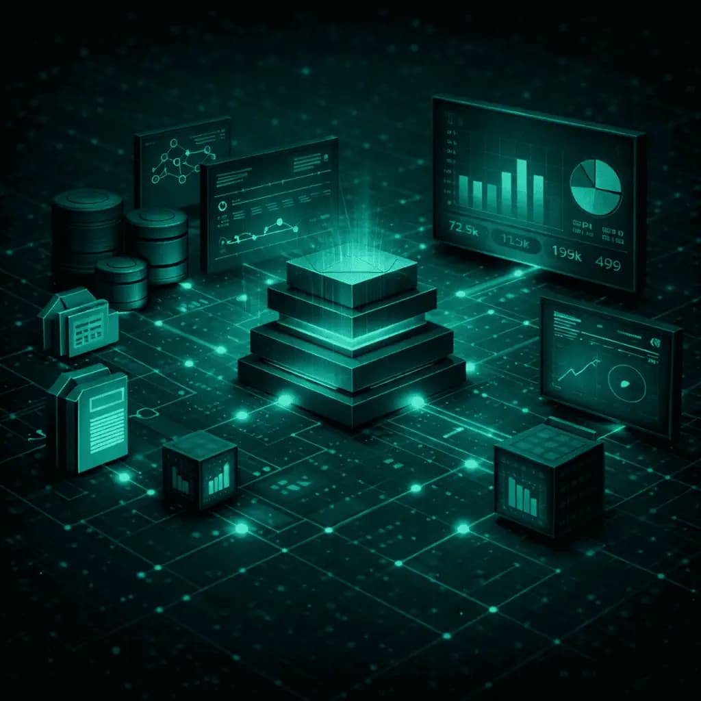 Microsoft Fabric data estate, semantic model, and analytics architecture