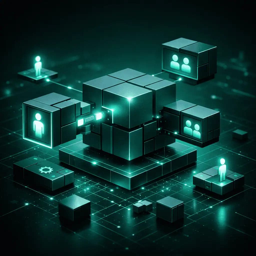 Staff augmentation delivery model illustration